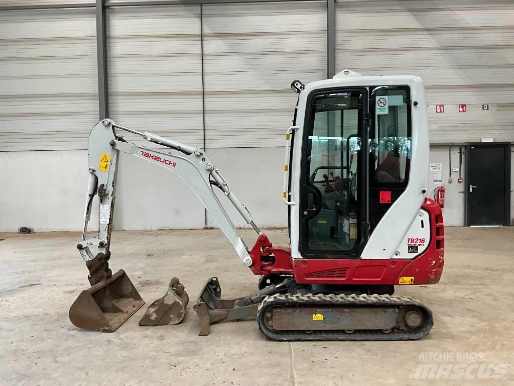 Takeuchi TB 216 Minigrävare < 7t