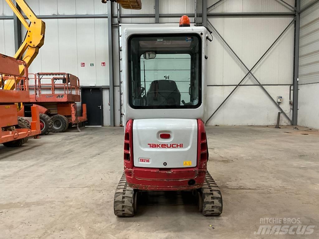 Takeuchi TB 216 Minigrävare < 7t