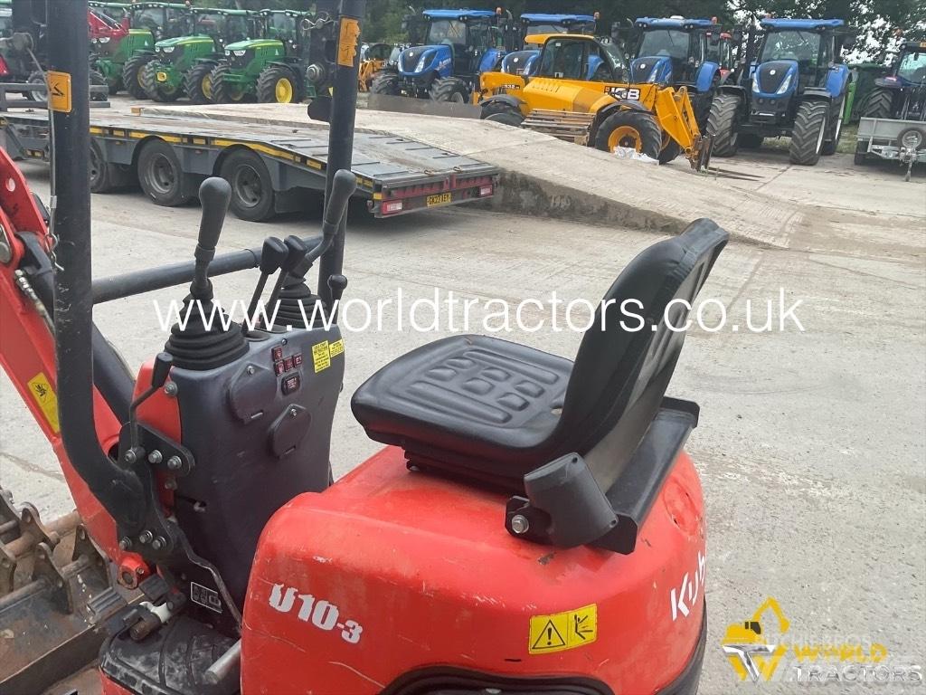 Kubota U 10-3 Minigrävare < 7t