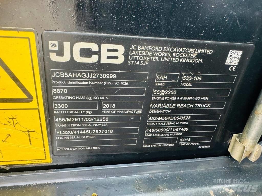 JCB 533-105 Teleskoplastare