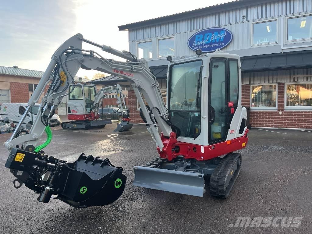 Takeuchi TB 225 Minigrävare < 7t