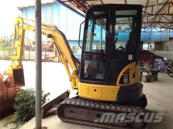 Komatsu PC 30 Minigrävare < 7t