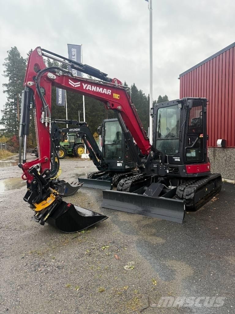 Yanmar Vio 57-U Minigrävare < 7t