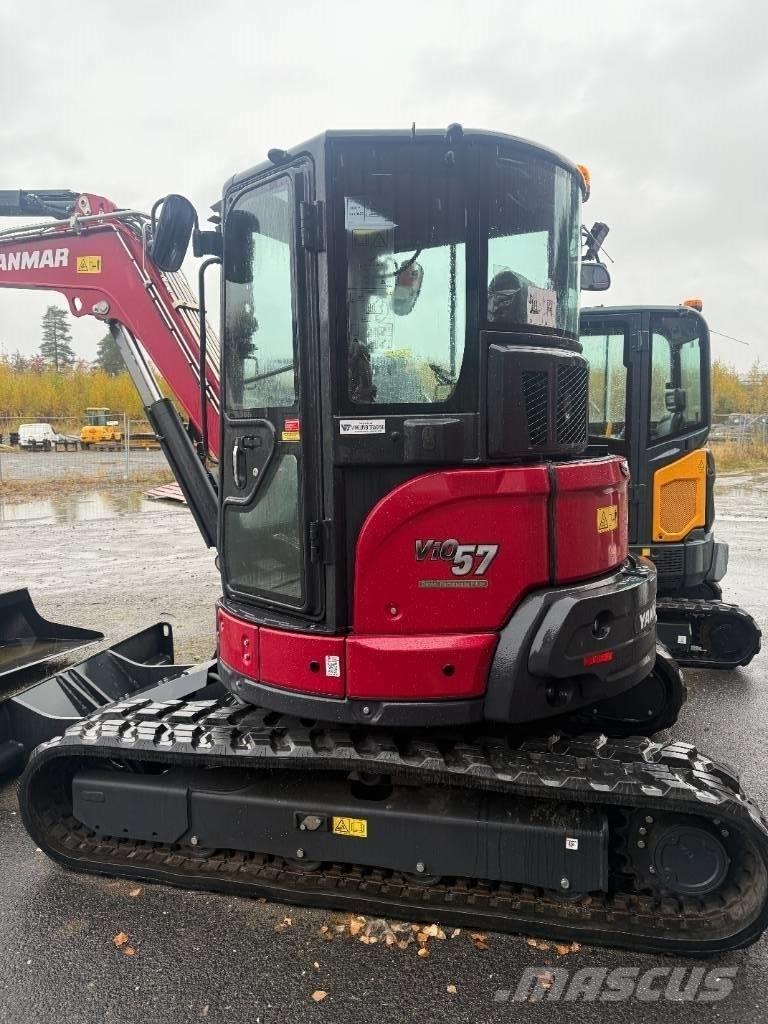 Yanmar Vio 57-U Minigrävare < 7t