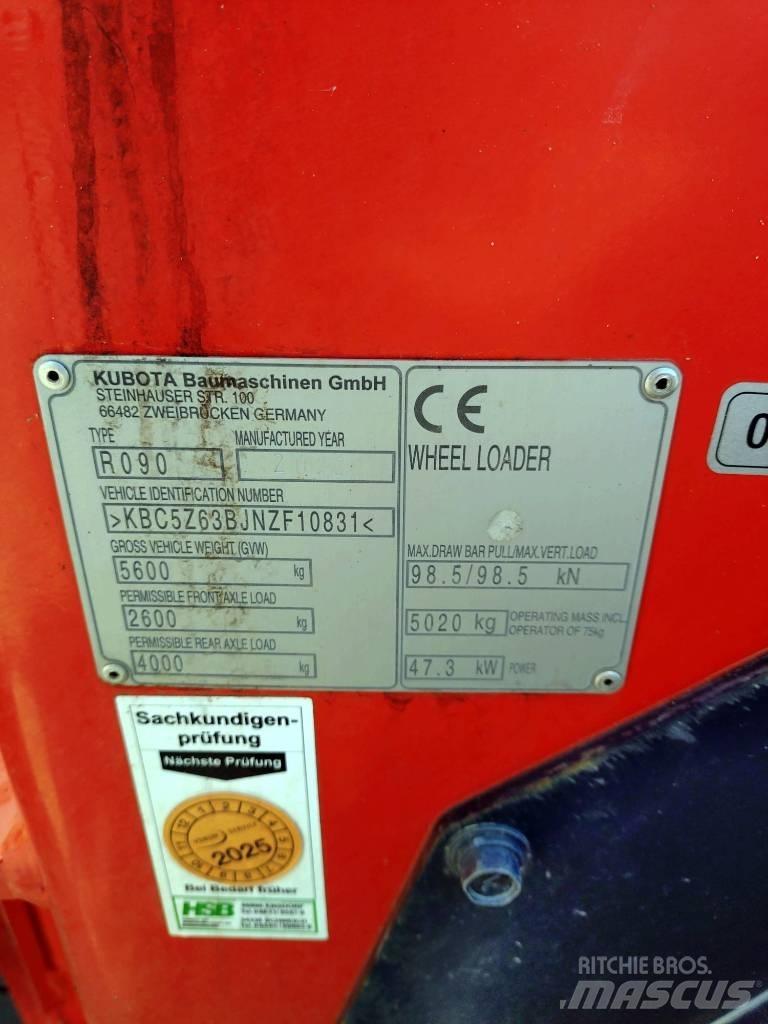 Kubota R 090 Hjullastare