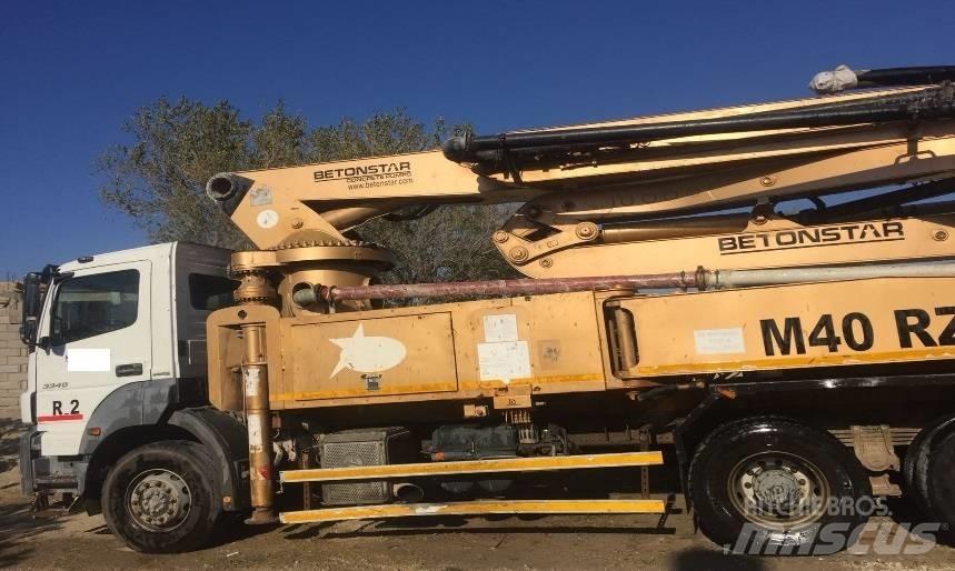Betonstar 40M-5RZ Lastbilar med betongpump