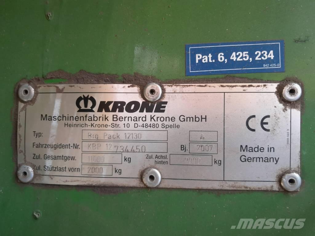 Krone Big Pack 12130 Fyrkantspressar