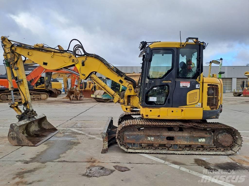 Komatsu PC118MR-8 Bandgrävare