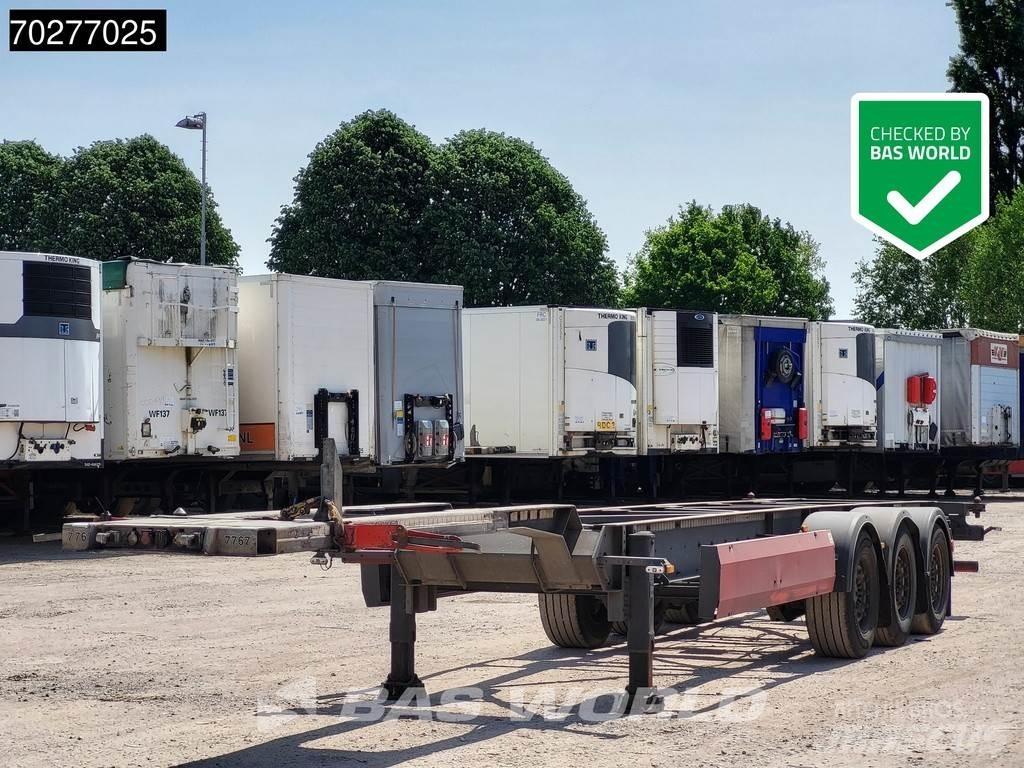 Van Hool 3 axles Containertrailer