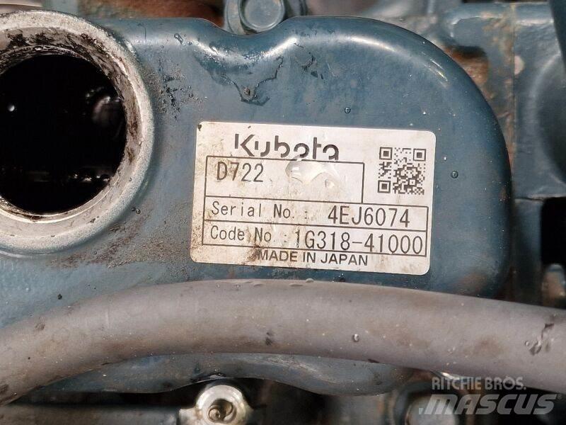 Kubota D722 Motorer