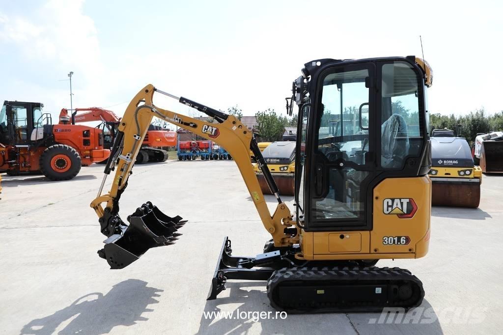 CAT 301.6, New Unused Minigrävare < 7t