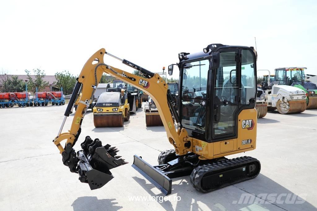 CAT 301.6, New Unused Minigrävare < 7t