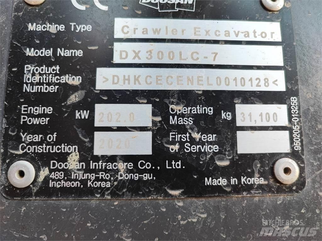 Doosan DX300LC-7 Bandgrävare