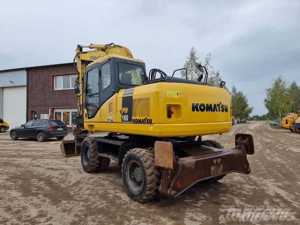 Komatsu PW 160-7 Hjulgrävare