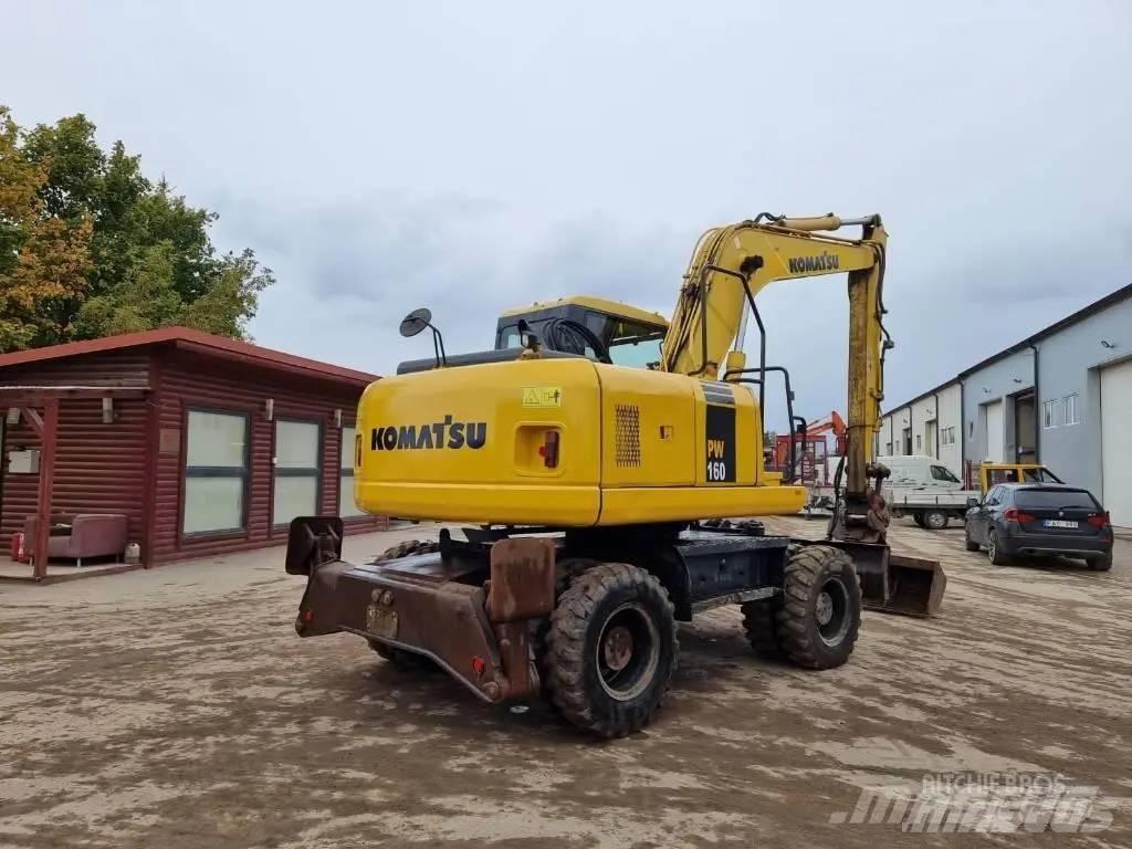 Komatsu PW 160-7 Hjulgrävare