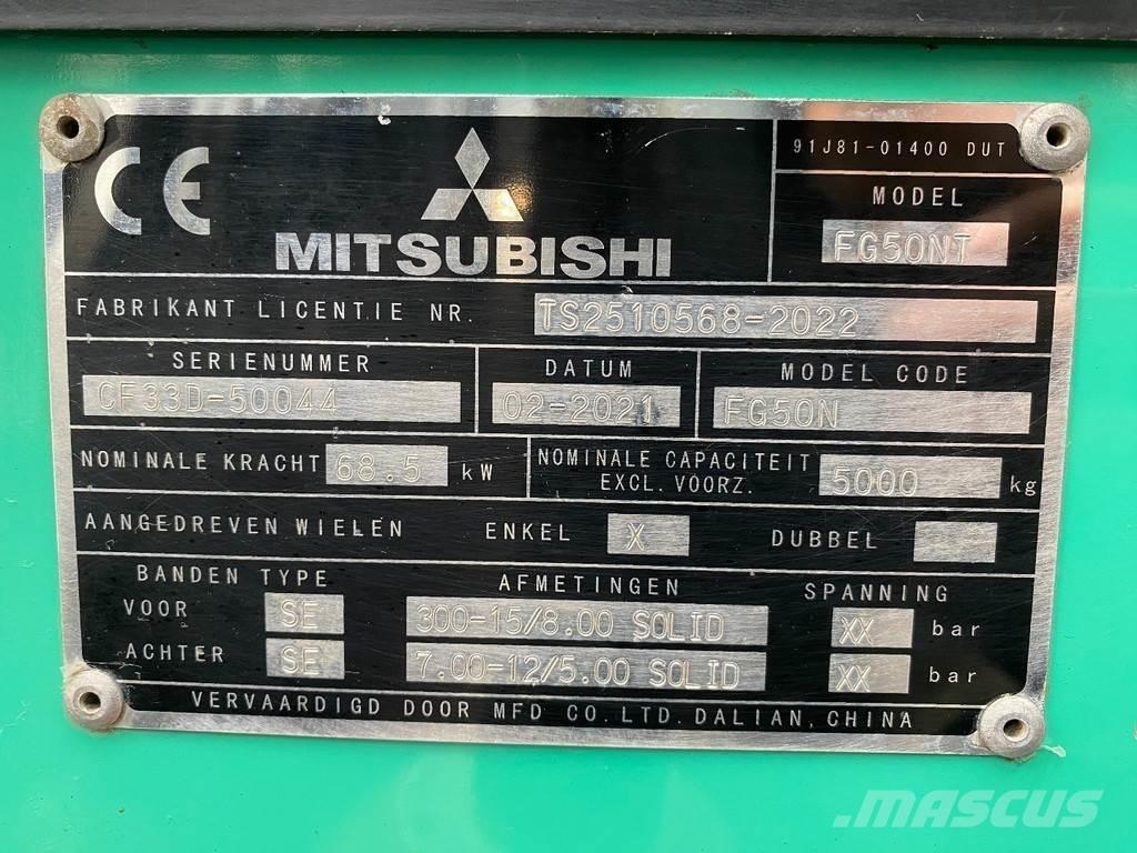 Mitsubishi FG50NT Gasolmotviktstruckar
