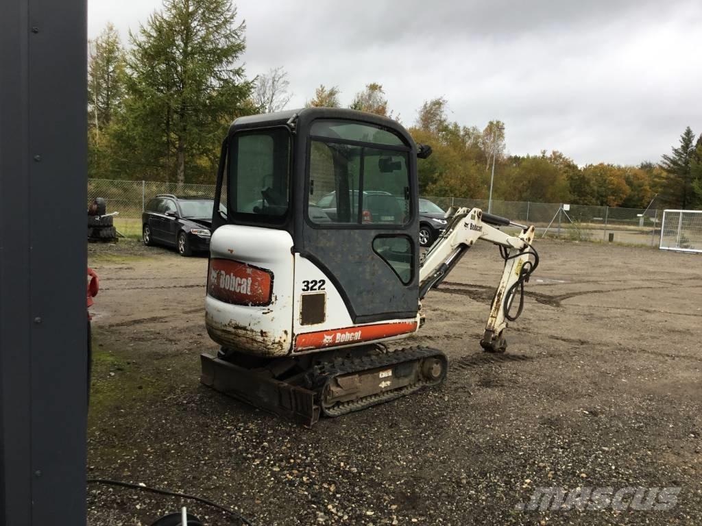 Bobcat 322 G Minigrävare < 7t