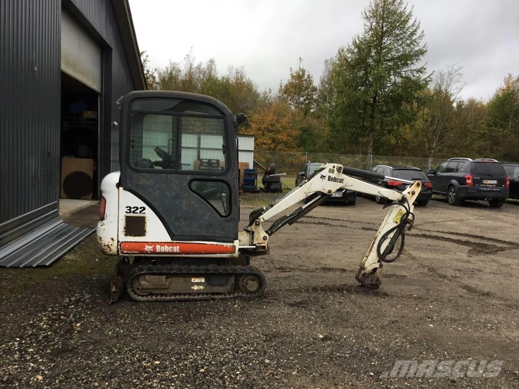 Bobcat 322 G Minigrävare < 7t