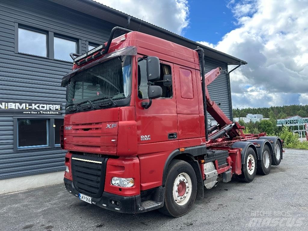 DAF XF105.410 8x2 Lastväxlare/Krokbilar
