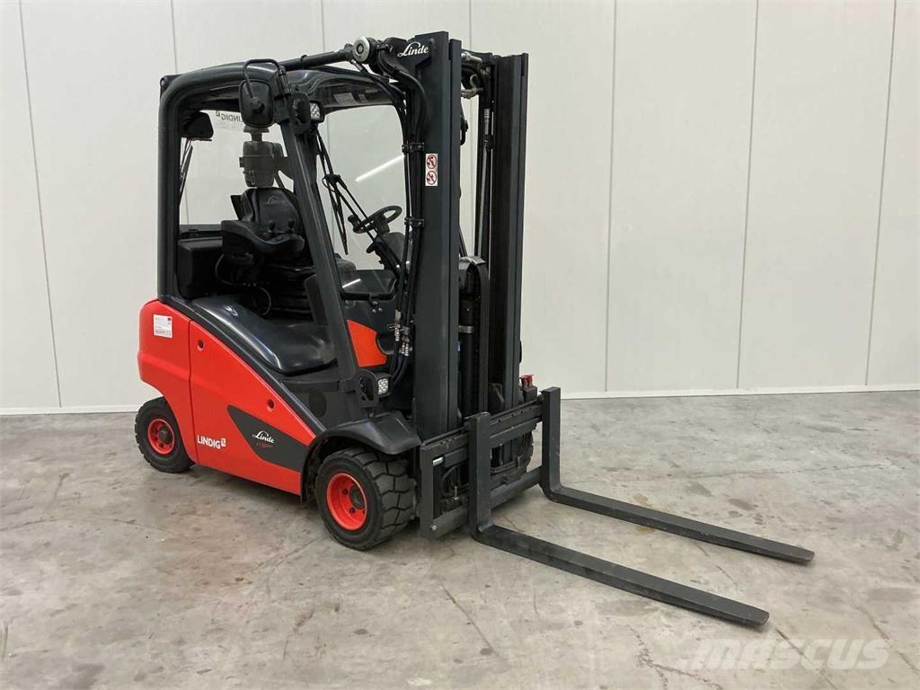 Linde H18T Gasolmotviktstruckar