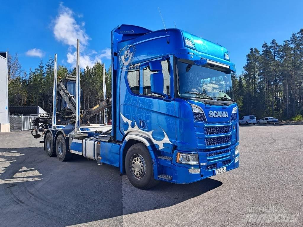 Scania R580B6X4NB Timmerbilar