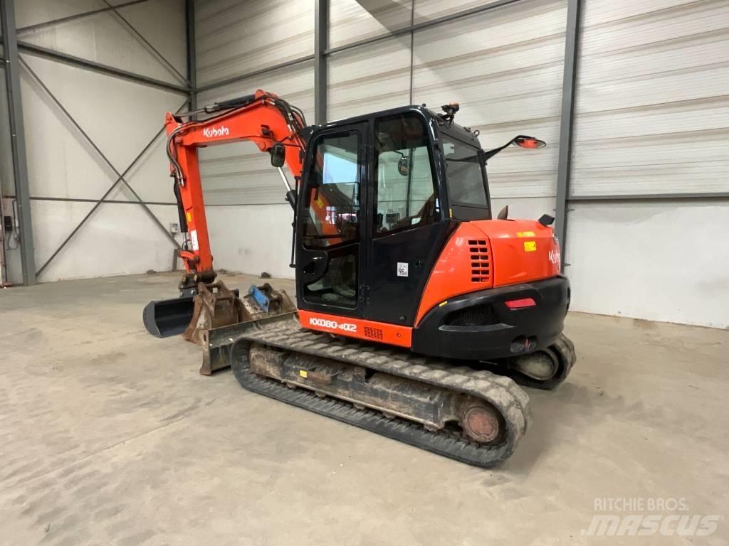 Kubota KX 080-4 A 2 Midigrävmaskiner 7t - 12t