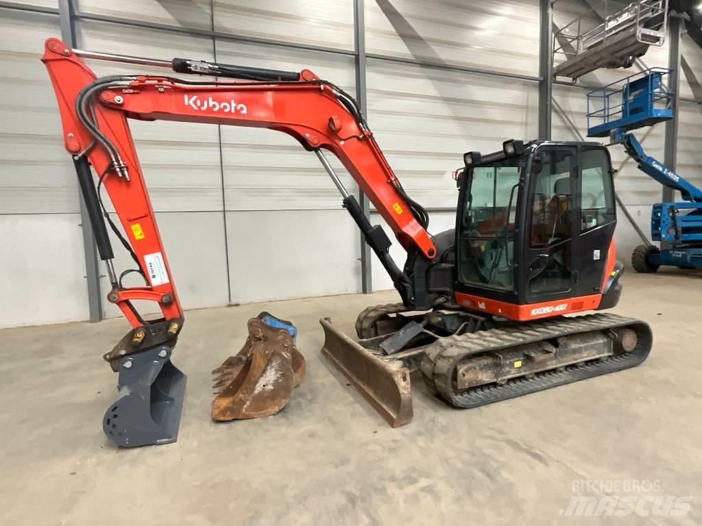 Kubota KX 080-4 A 2 Midigrävmaskiner 7t - 12t