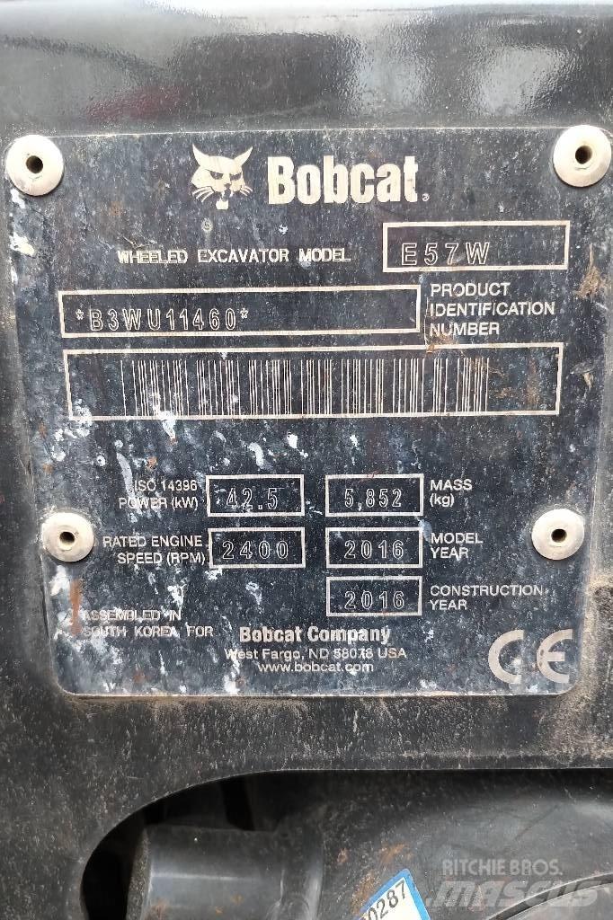 Bobcat W57 Hjulgrävare