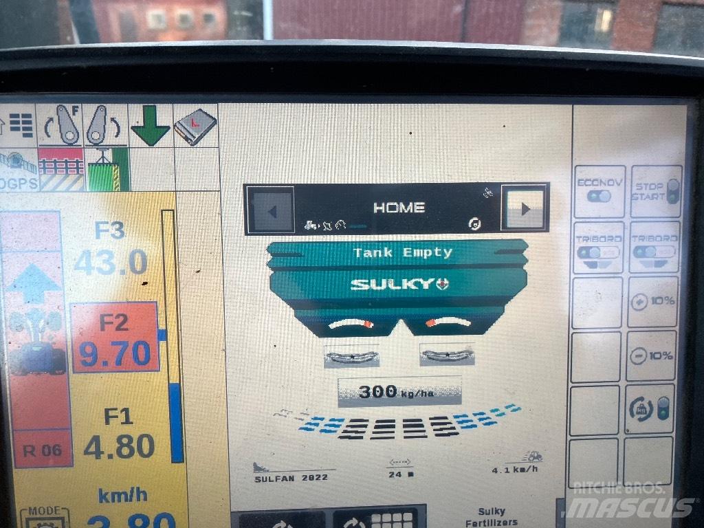 Sulky X 50+ Econov Mineralgödselspridare