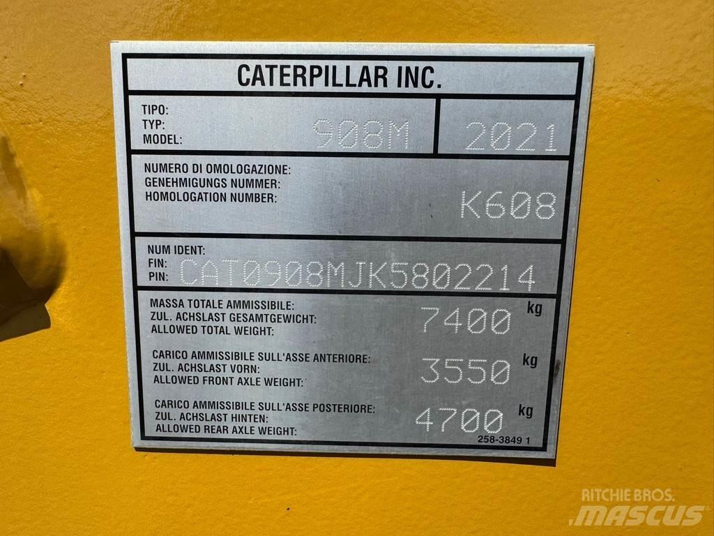 CAT 908M CE + EPA Hjullastare