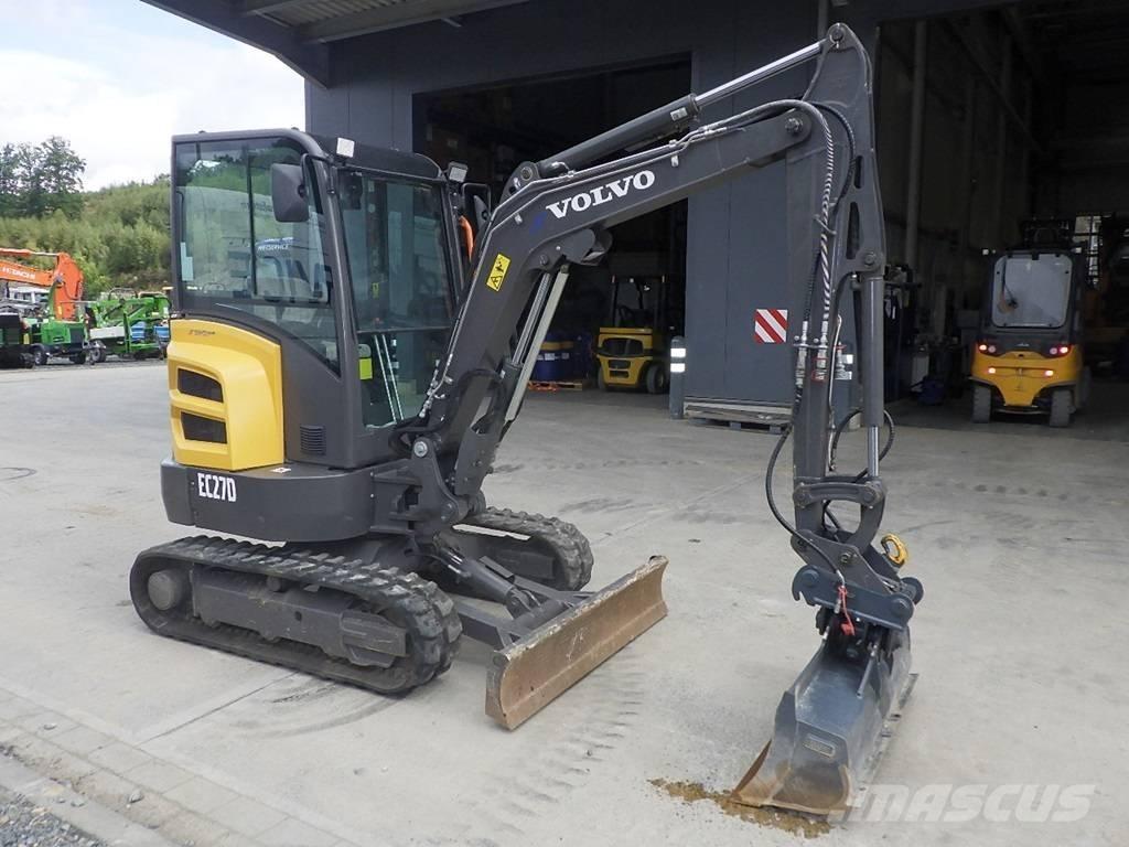Volvo EC 27 D Minigrävare < 7t