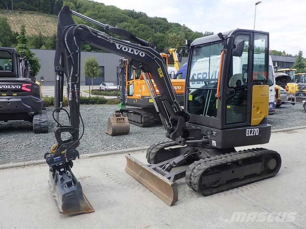 Volvo EC 27 D Minigrävare < 7t