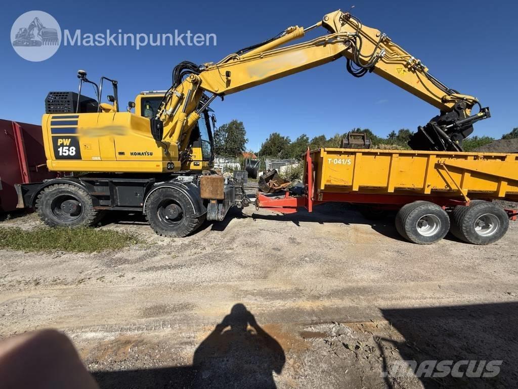 Komatsu PW 158 Hjulgrävare