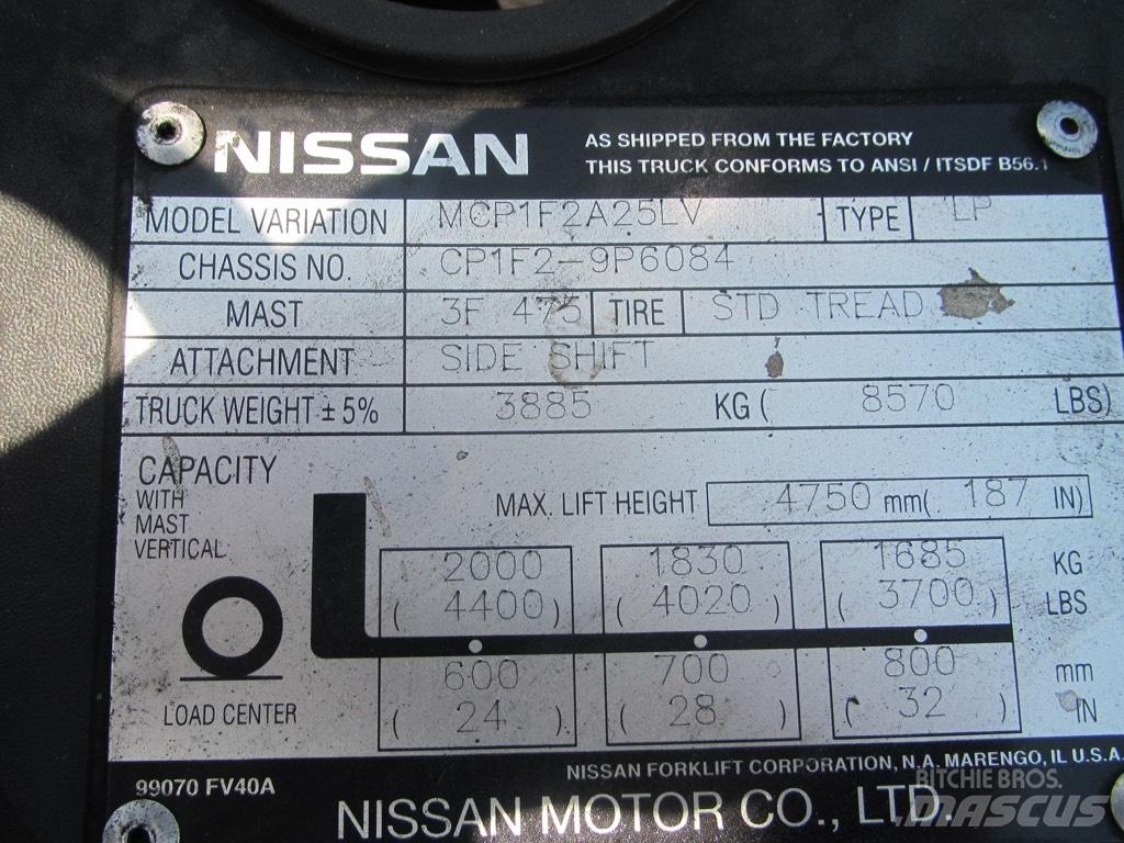 Nissan MCP1F2A25LV Terrängtruck