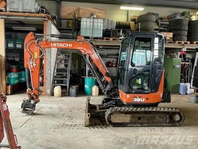 Hitachi ZX38U Minigrävare < 7t