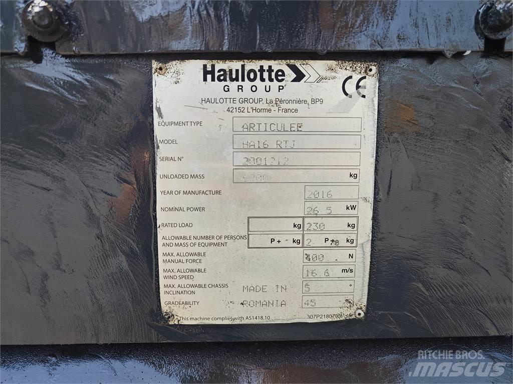 Haulotte HA16RTJ Bomliftar