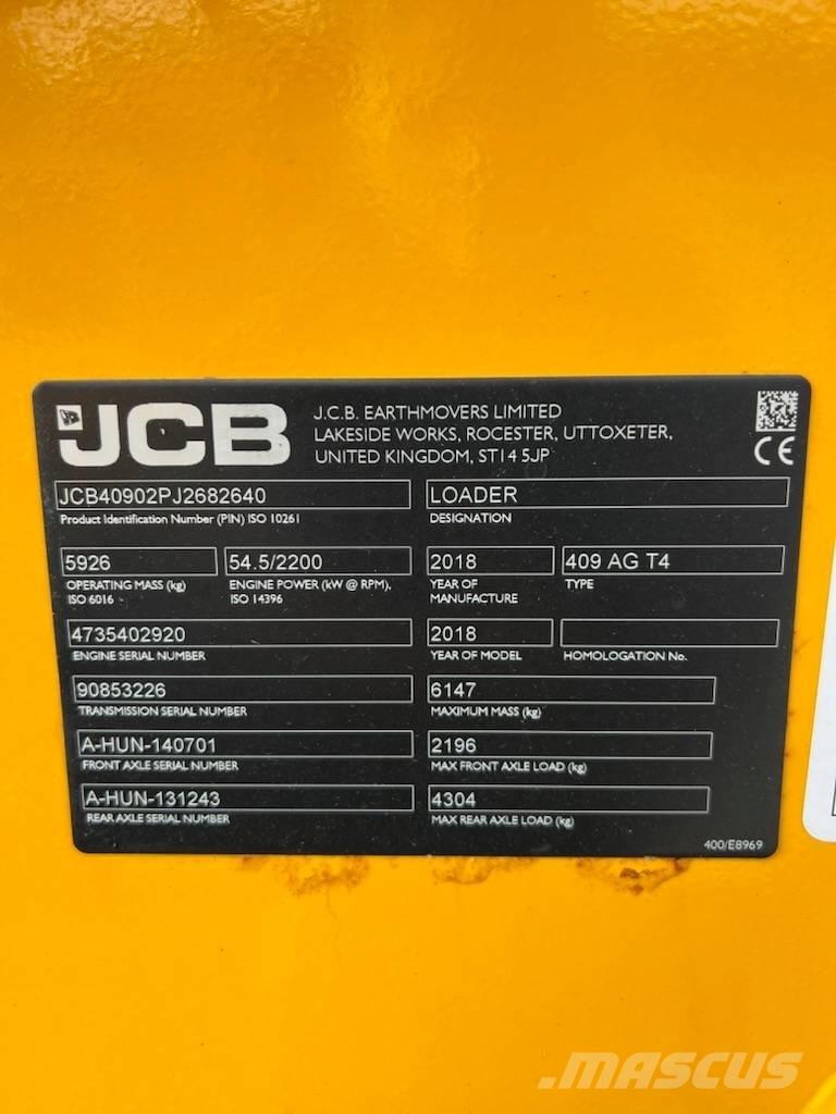 JCB 409 Hjullastare