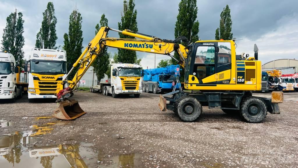 Komatsu PW 158 Hjulgrävare