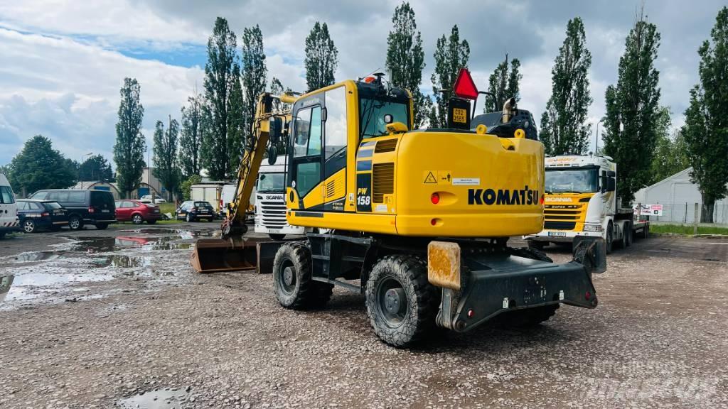 Komatsu PW 158 Hjulgrävare