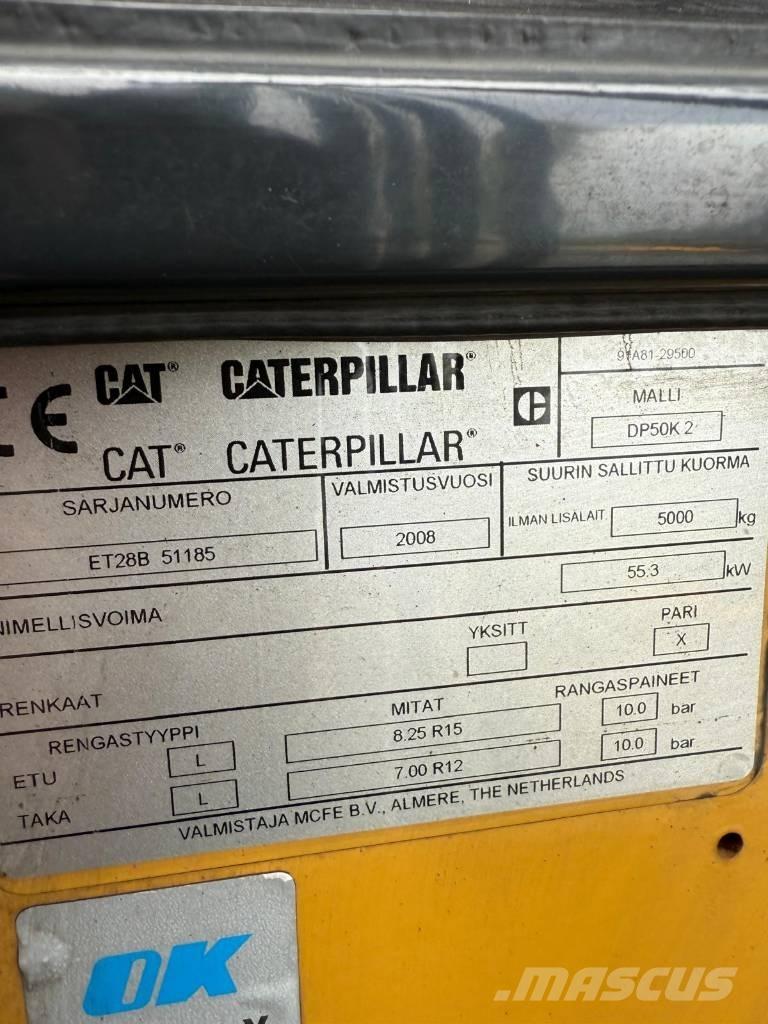 CAT DP50K2 Dieselmotviktstruckar
