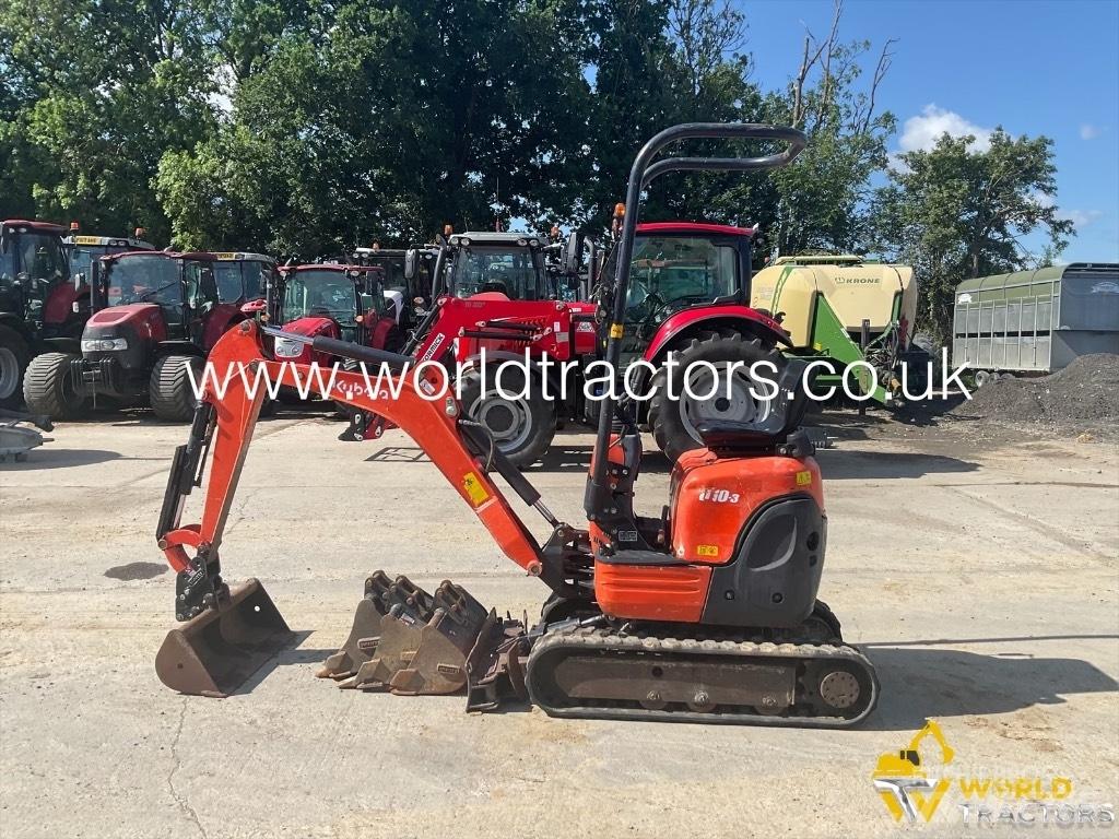 Kubota U 10-3 Minigrävare < 7t