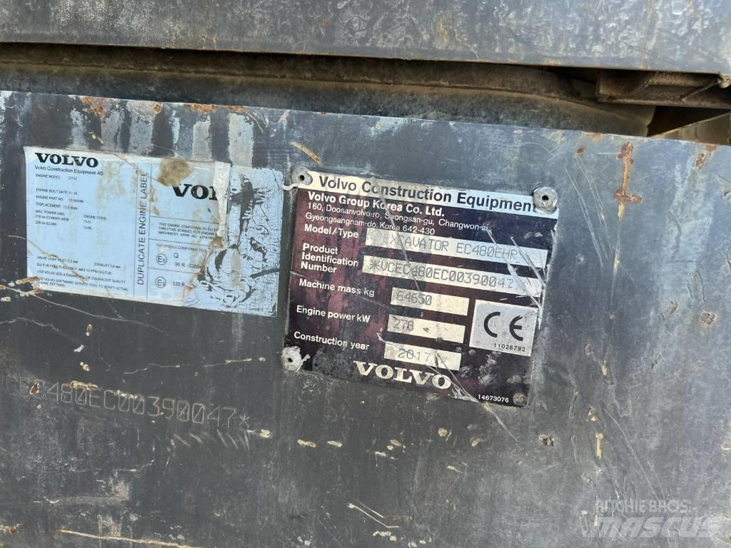Volvo EC480EHR Rivningsgrävare