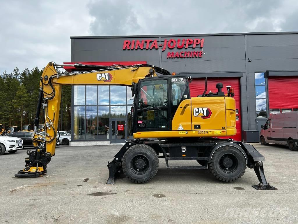 CAT M317F / Myyty, Sold Hjulgrävare