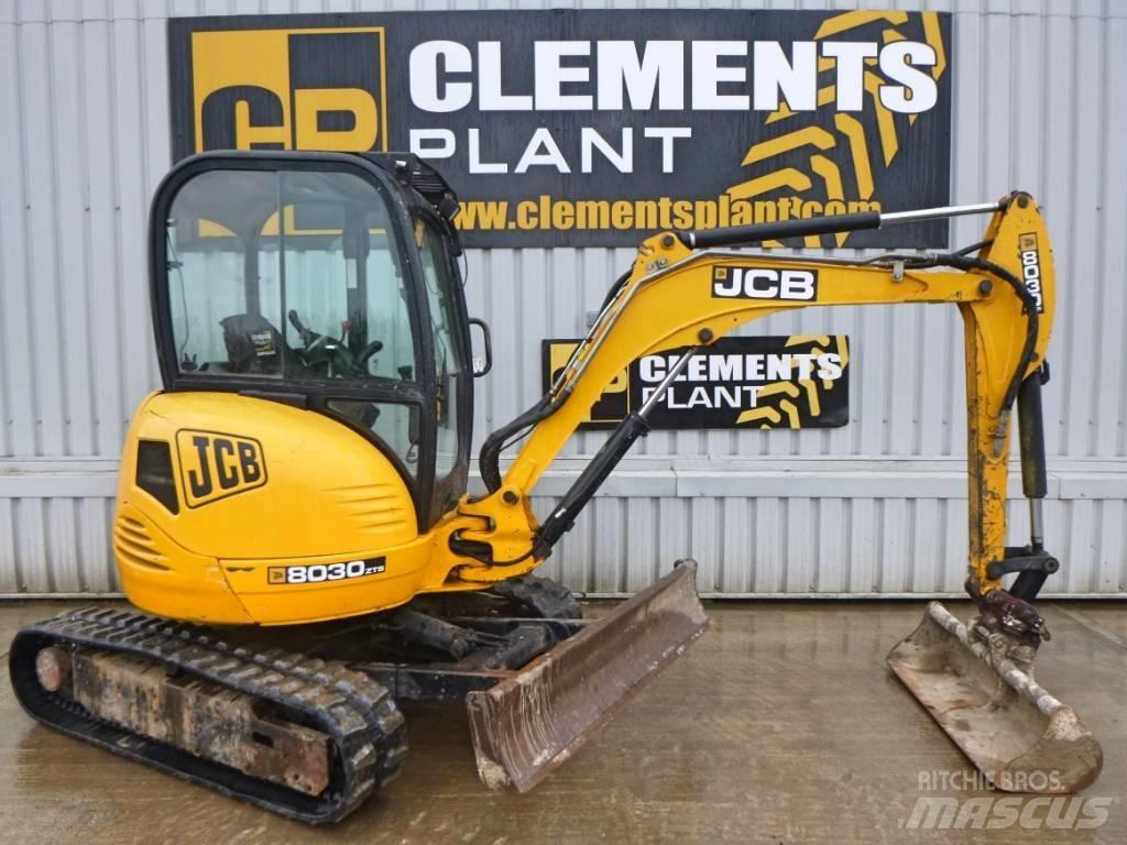 JCB 8030 ZTS Minigrävare < 7t
