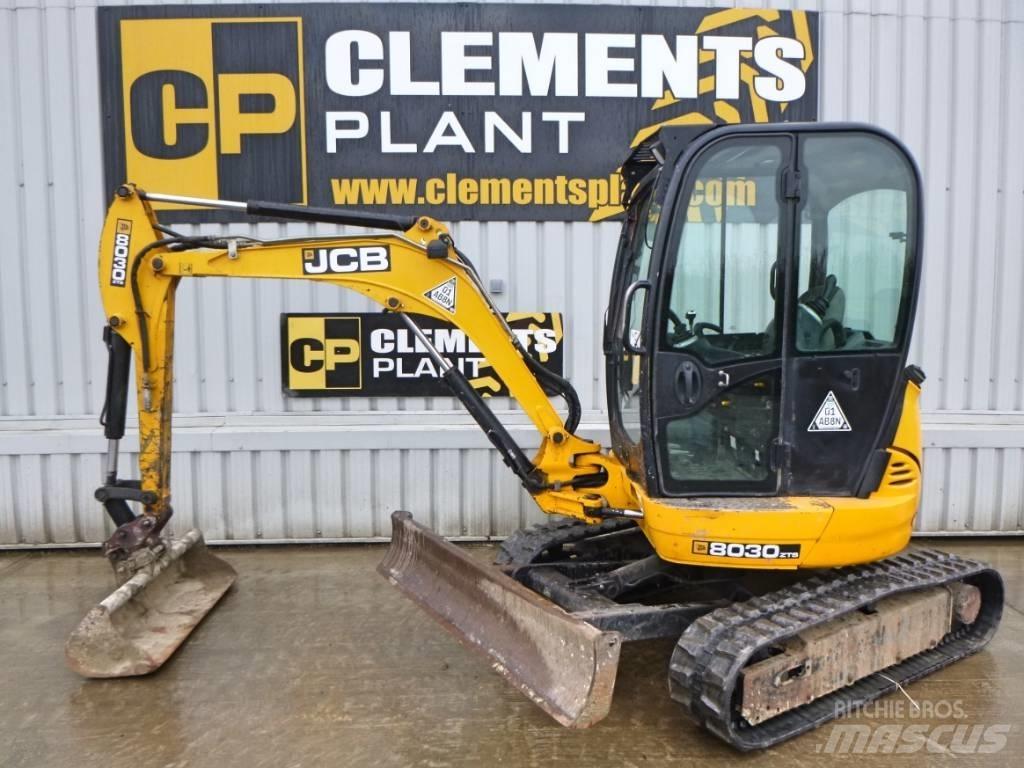 JCB 8030 ZTS Minigrävare < 7t