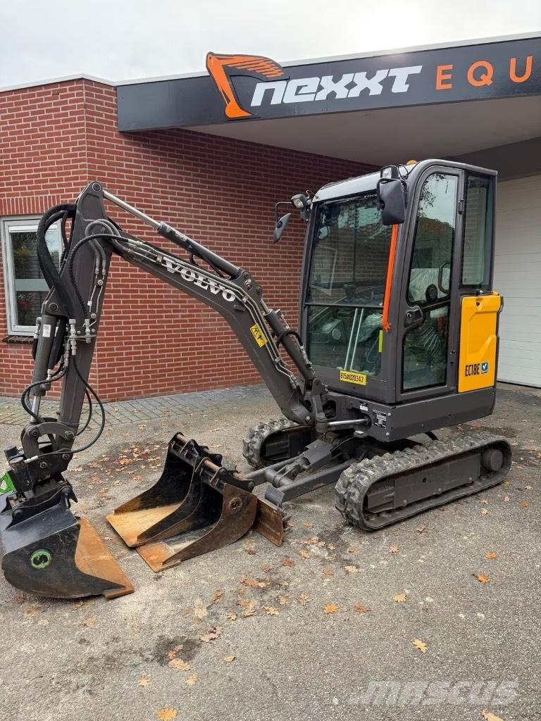 Volvo EC 18 E Minigrävare < 7t