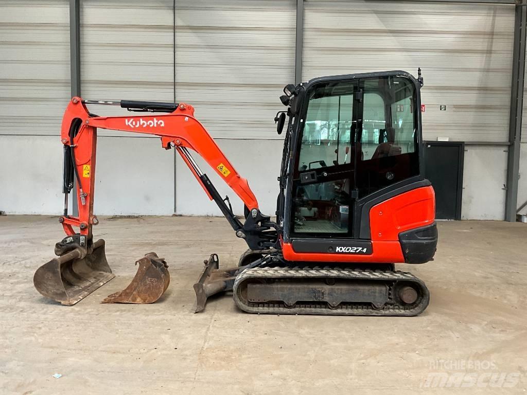 Kubota KX 027-4 Minigrävare < 7t