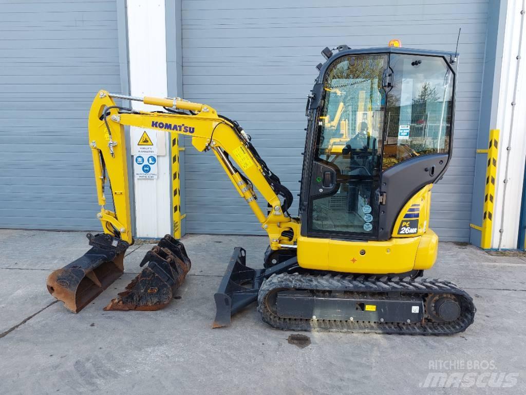 Komatsu PC26MR-5 Minigrävare < 7t