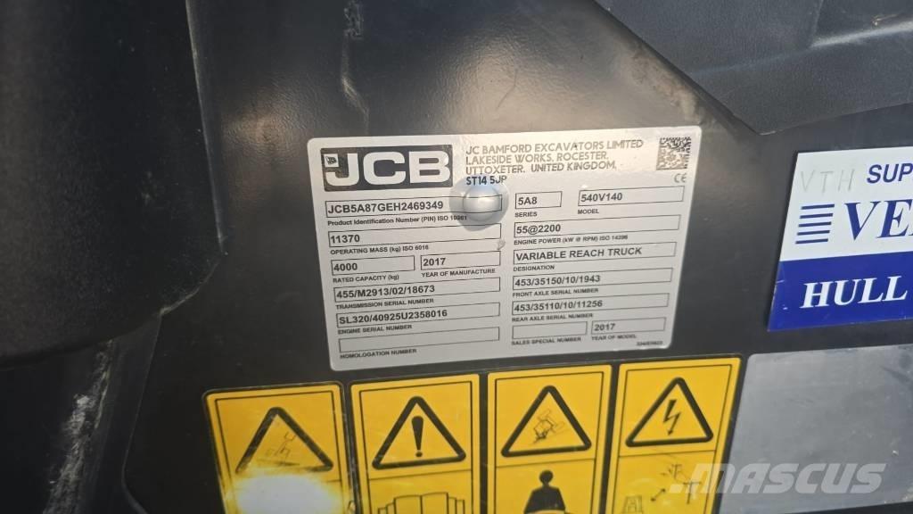 JCB 540-140 Teleskoplastare