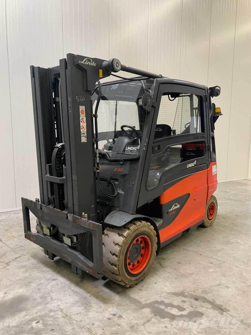 Linde E50/600L Elmotviktstruckar